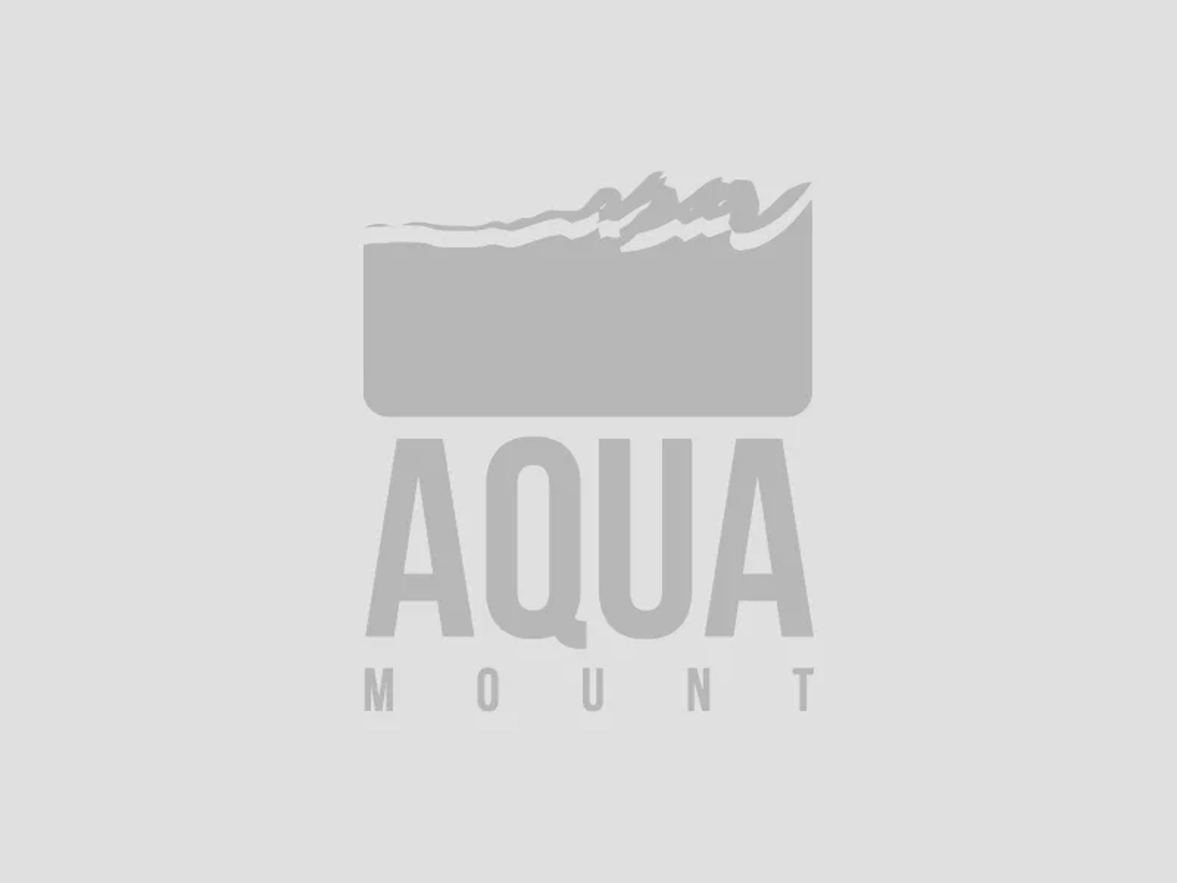 Aqua Mount logo — Product sticker
