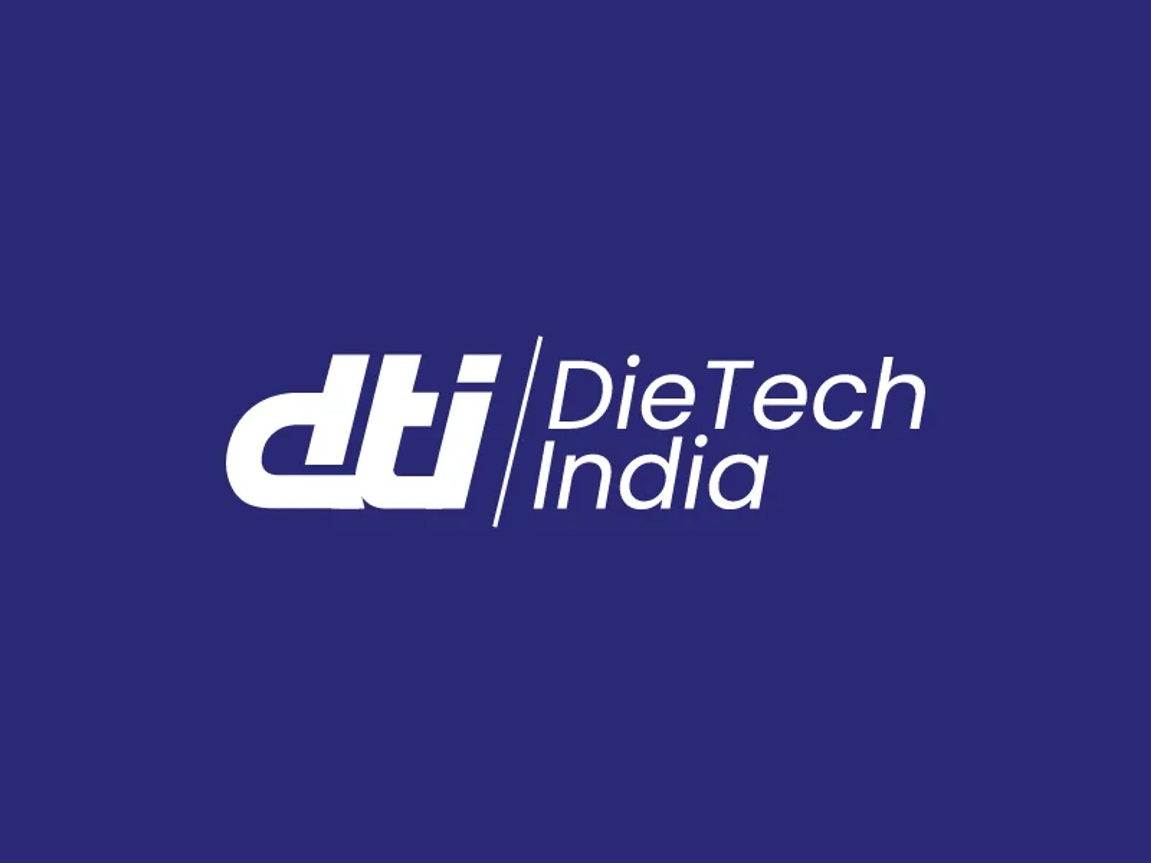 Die Tech India logo — Factory signage