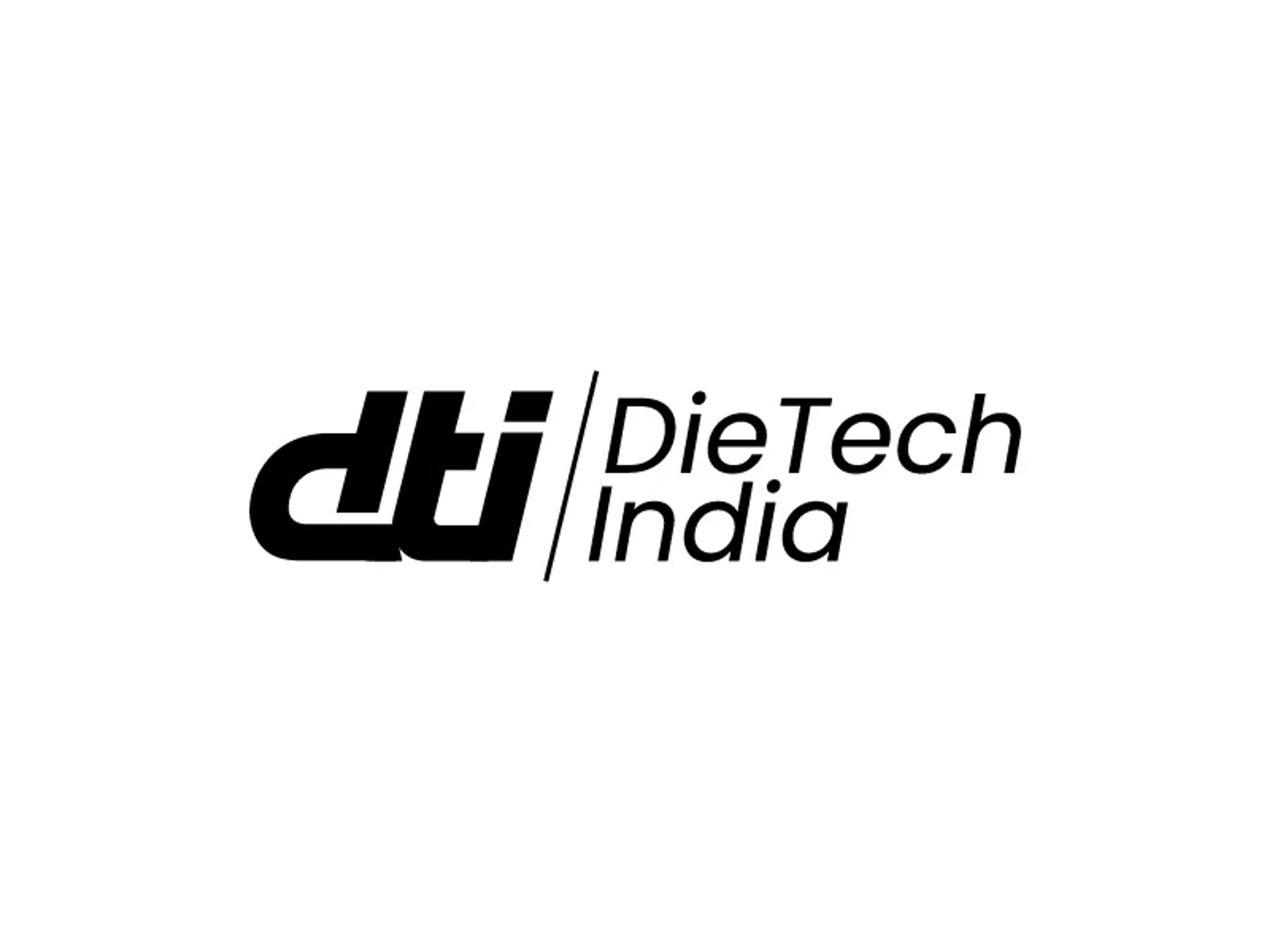 Die Tech India logo — Light background