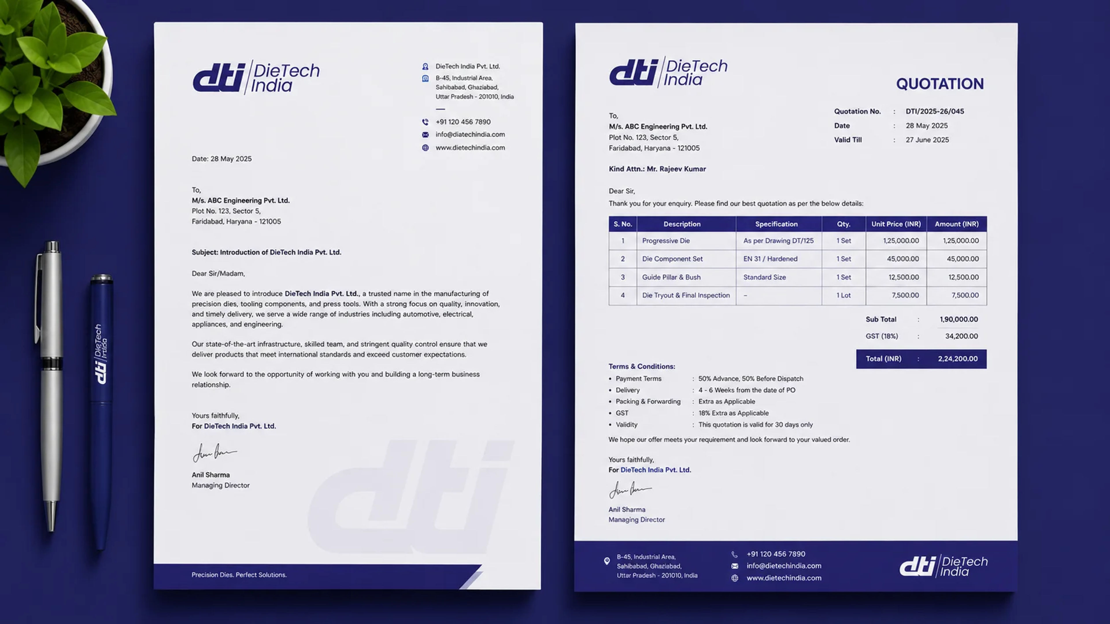 Company Profile Cover