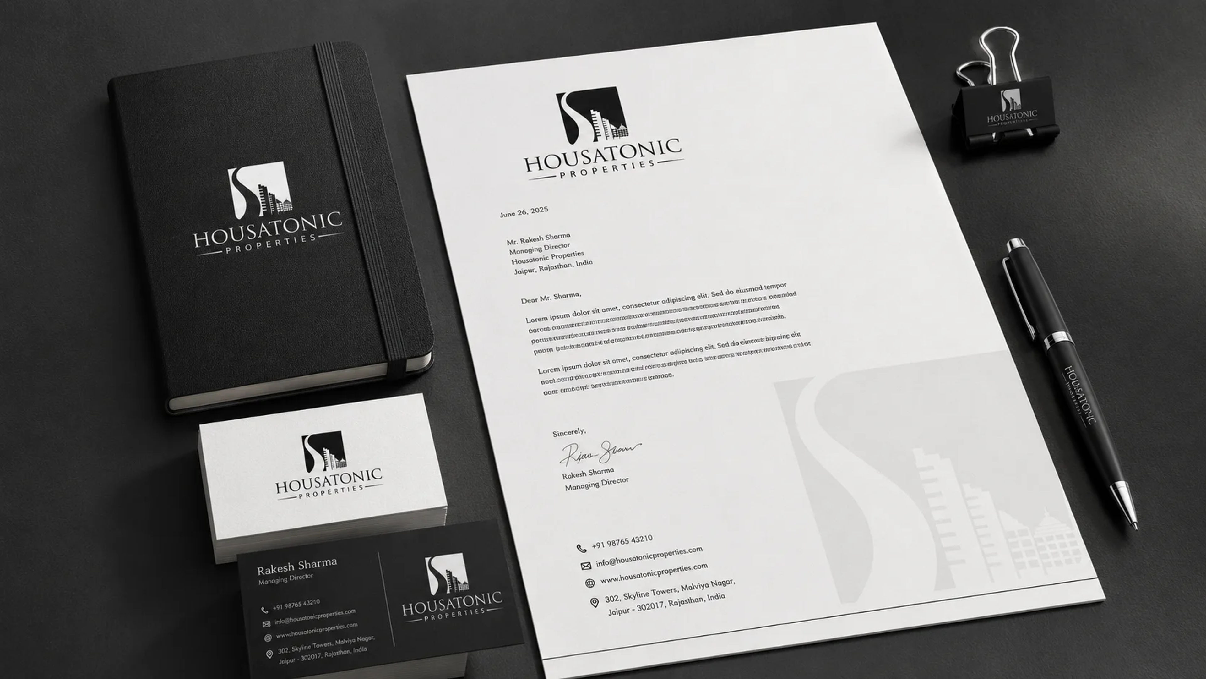 Business Stationery Mockup