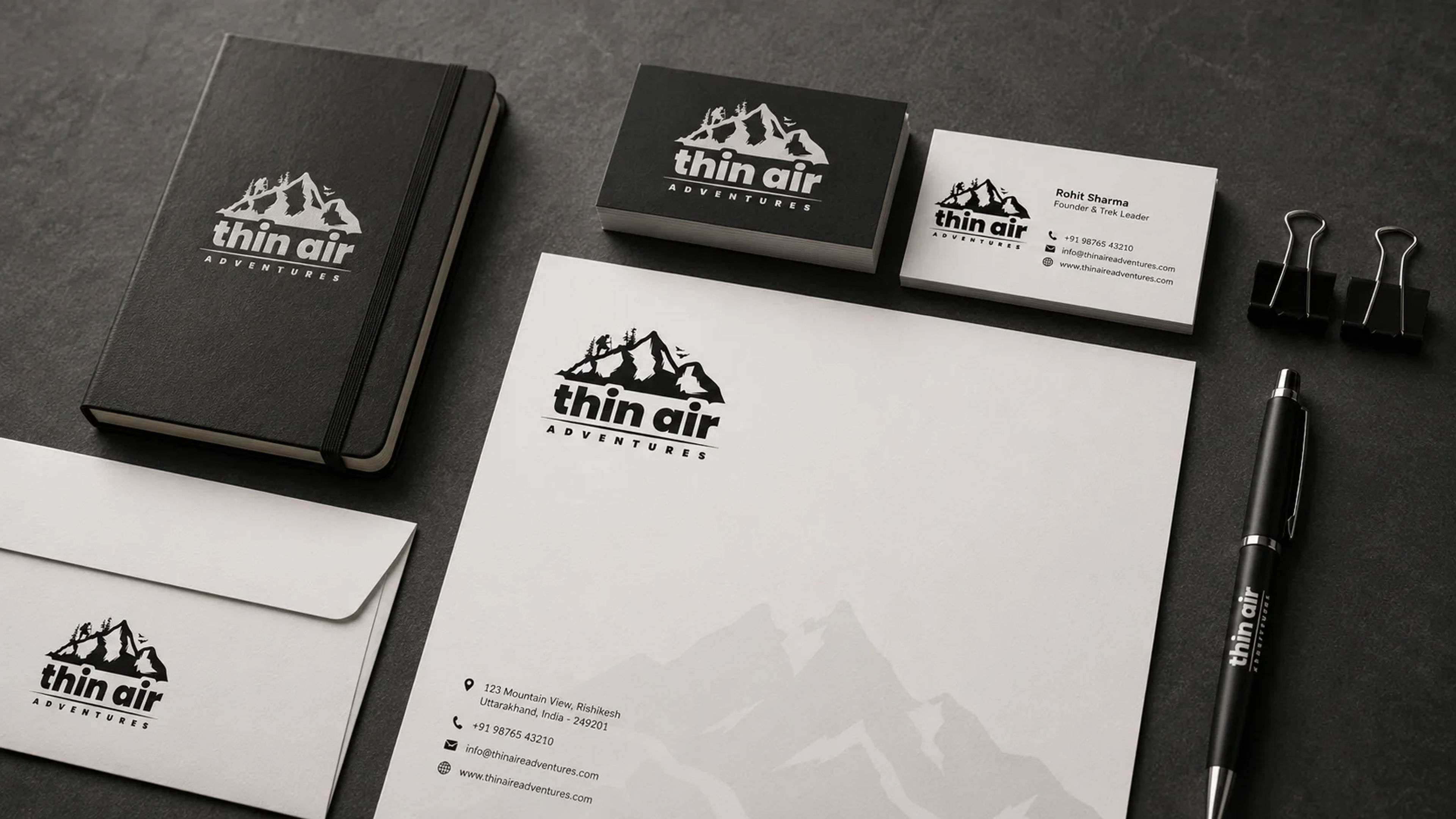 Business Stationery Mockup