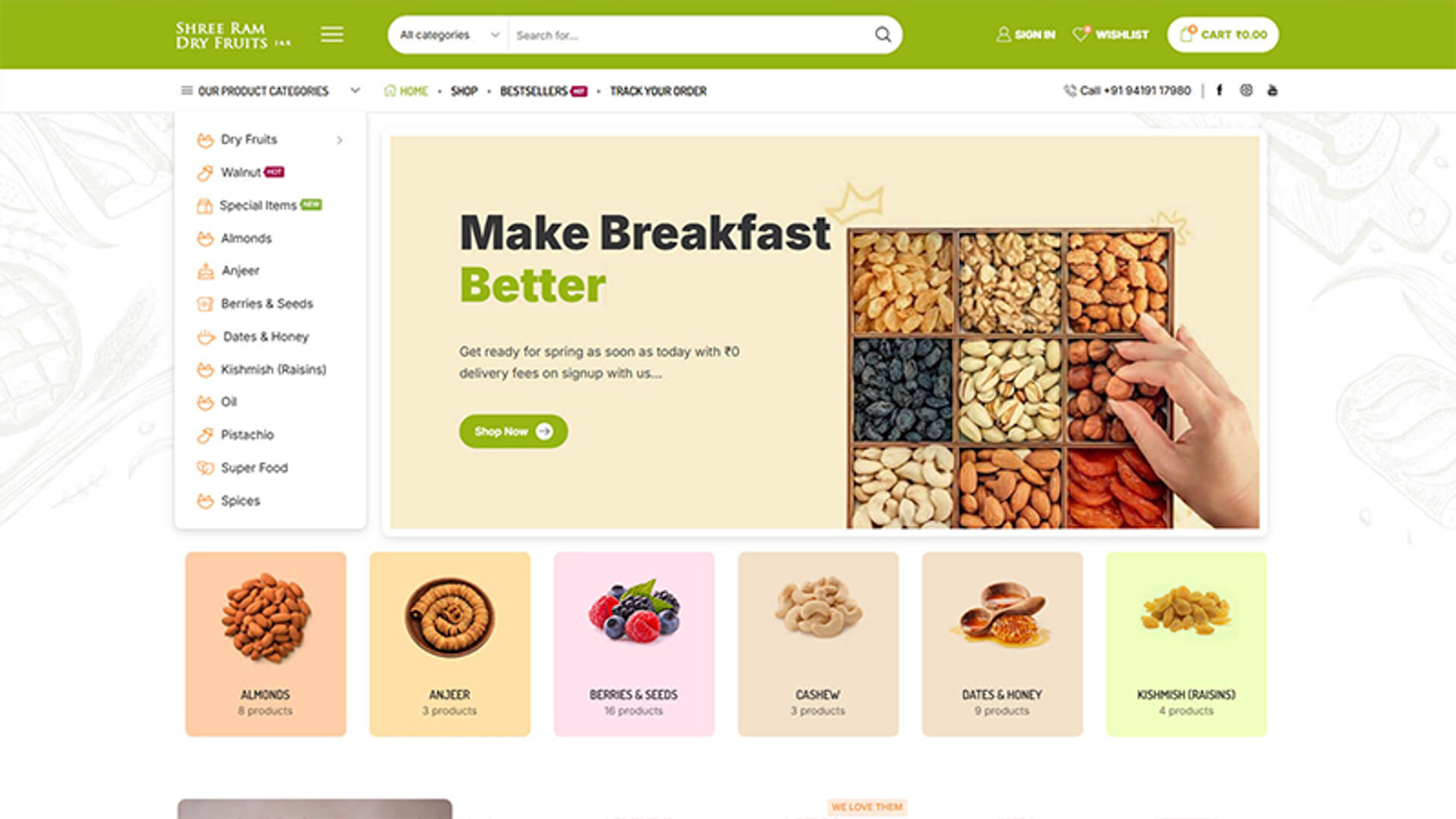 Shreeramdryfruits.com