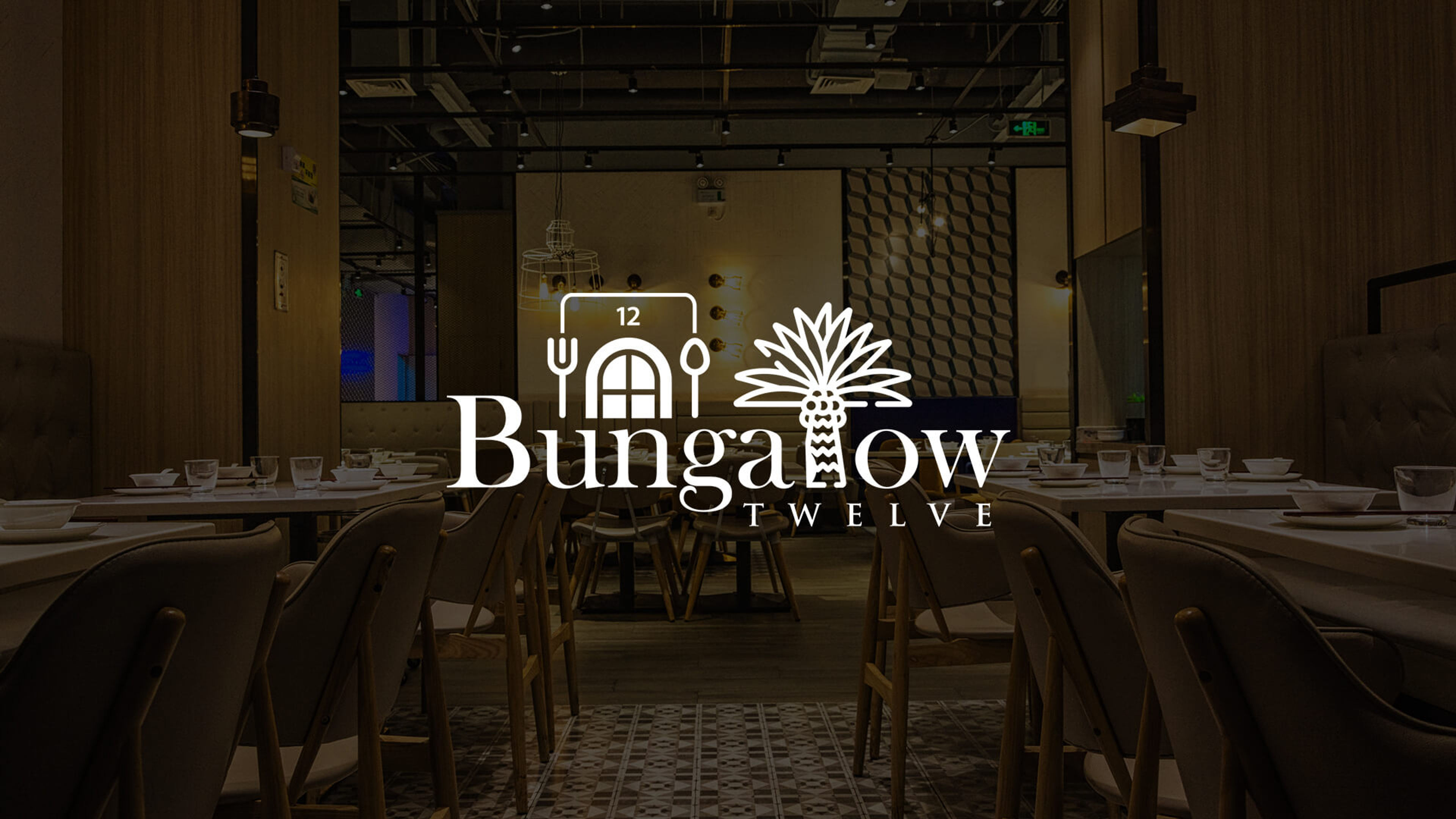 Bungalow Twelve — winning logo design, Hospitality. By Maniesh Singh on 99designs.