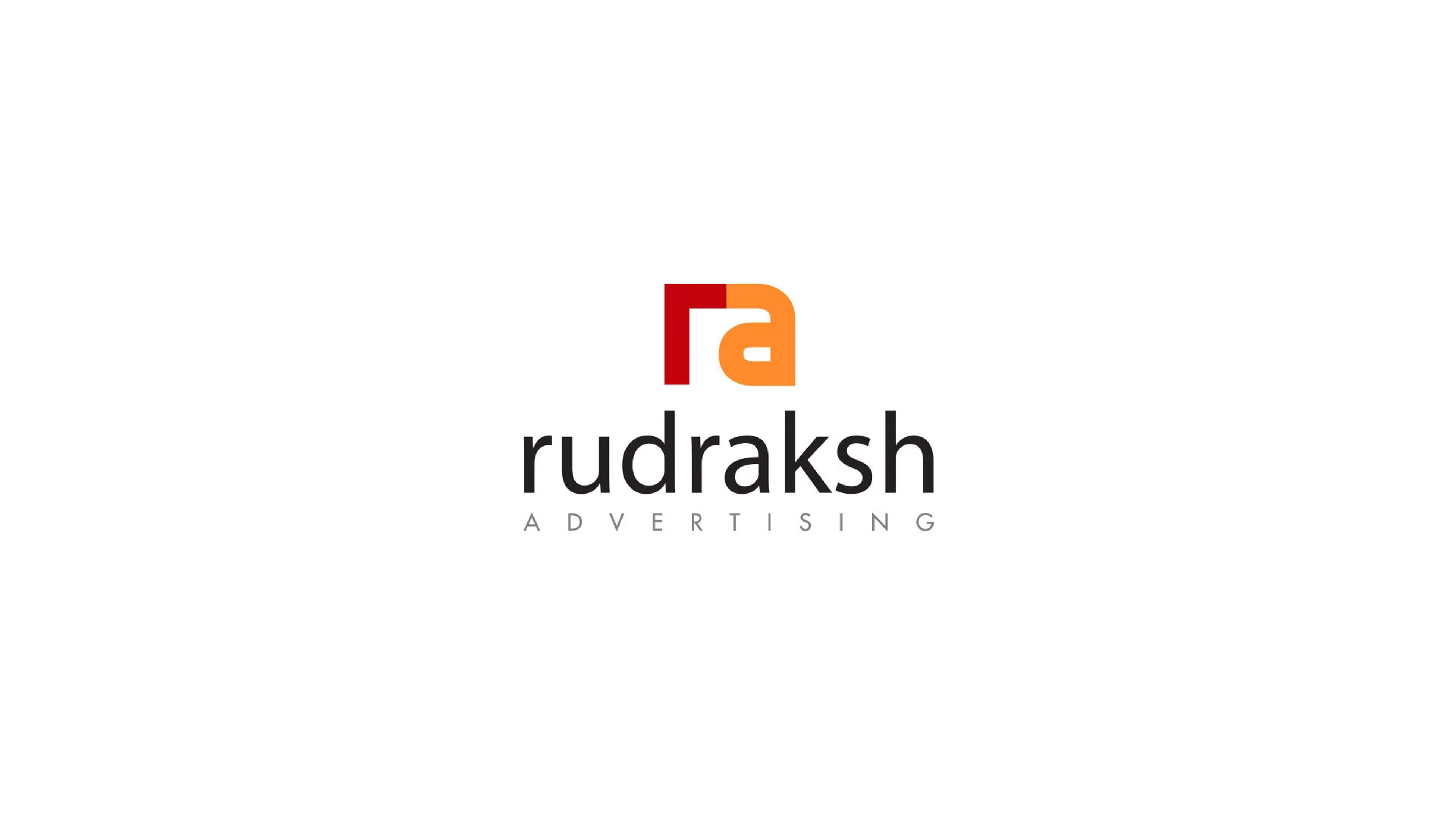Rudraksh Advertising — winning logo design, Logo Design. By Maniesh Singh on 99designs.