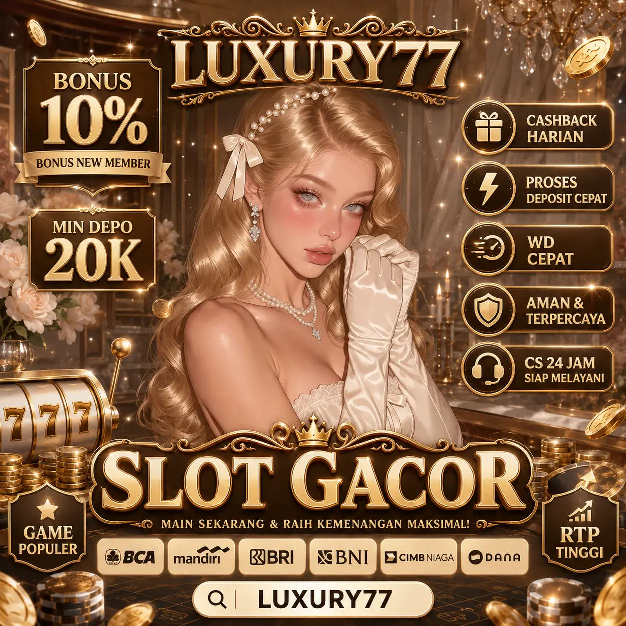 Luxury77 Login Terbaru