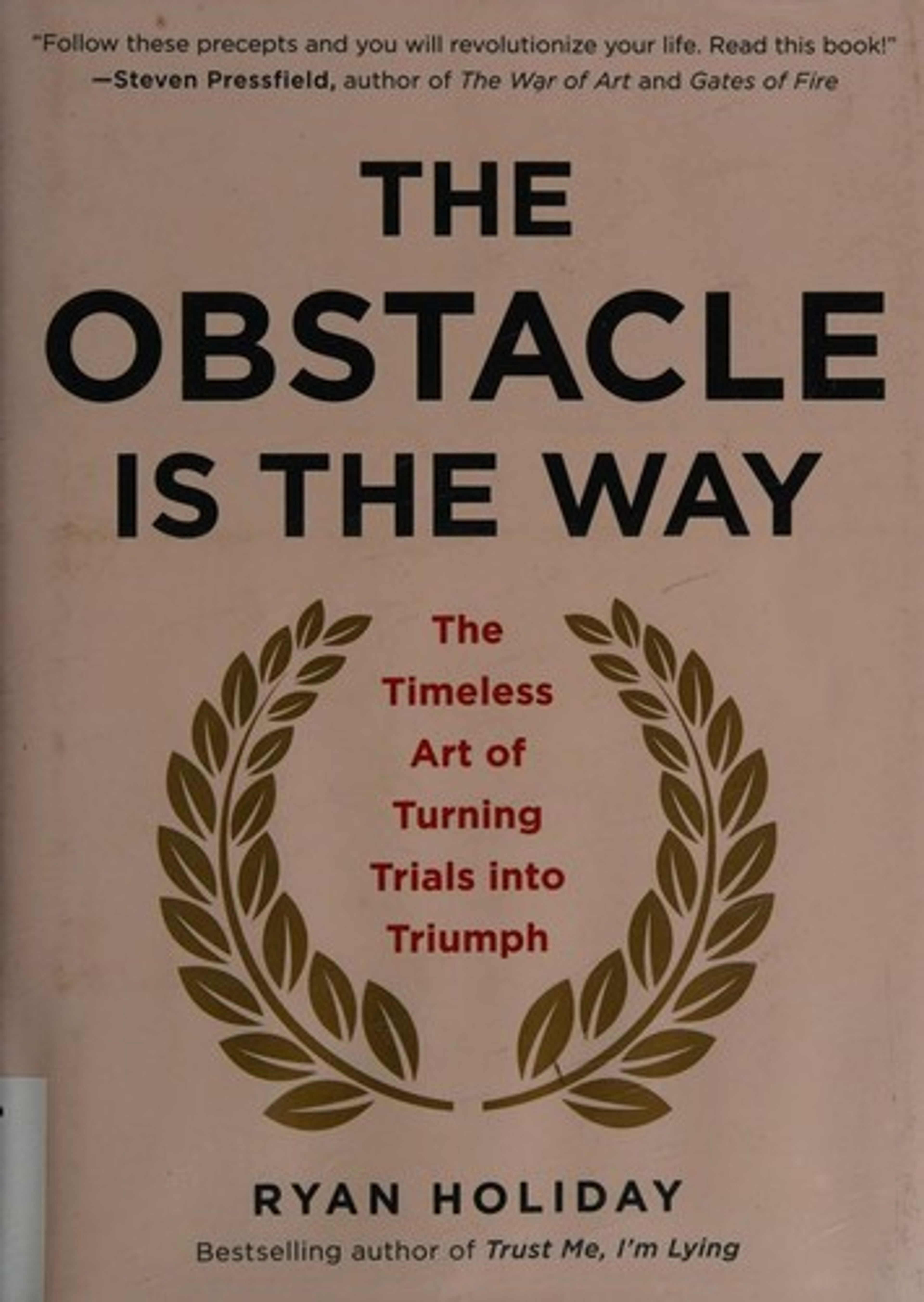 The Obstacle is the Way: The Timeless Art of Turning Adversity to Advantage