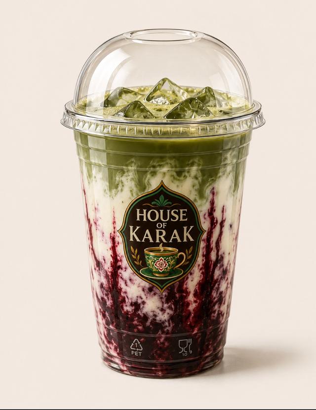 Blueberry & White Chocolate Matcha
