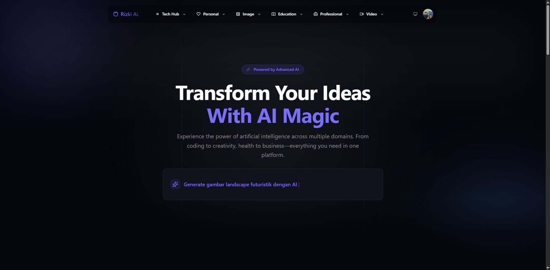 Transform Your Ideas with Rizki AI - Image 1