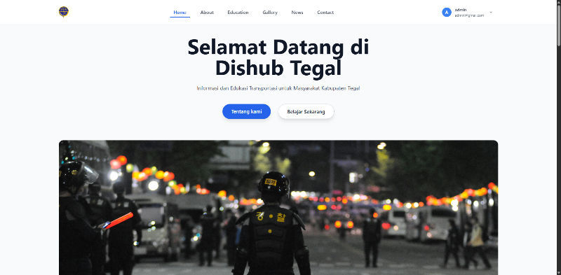 Dishub Tegal - Website Resmi Dinas Perhubungan Kabupaten Tegal - Image 1