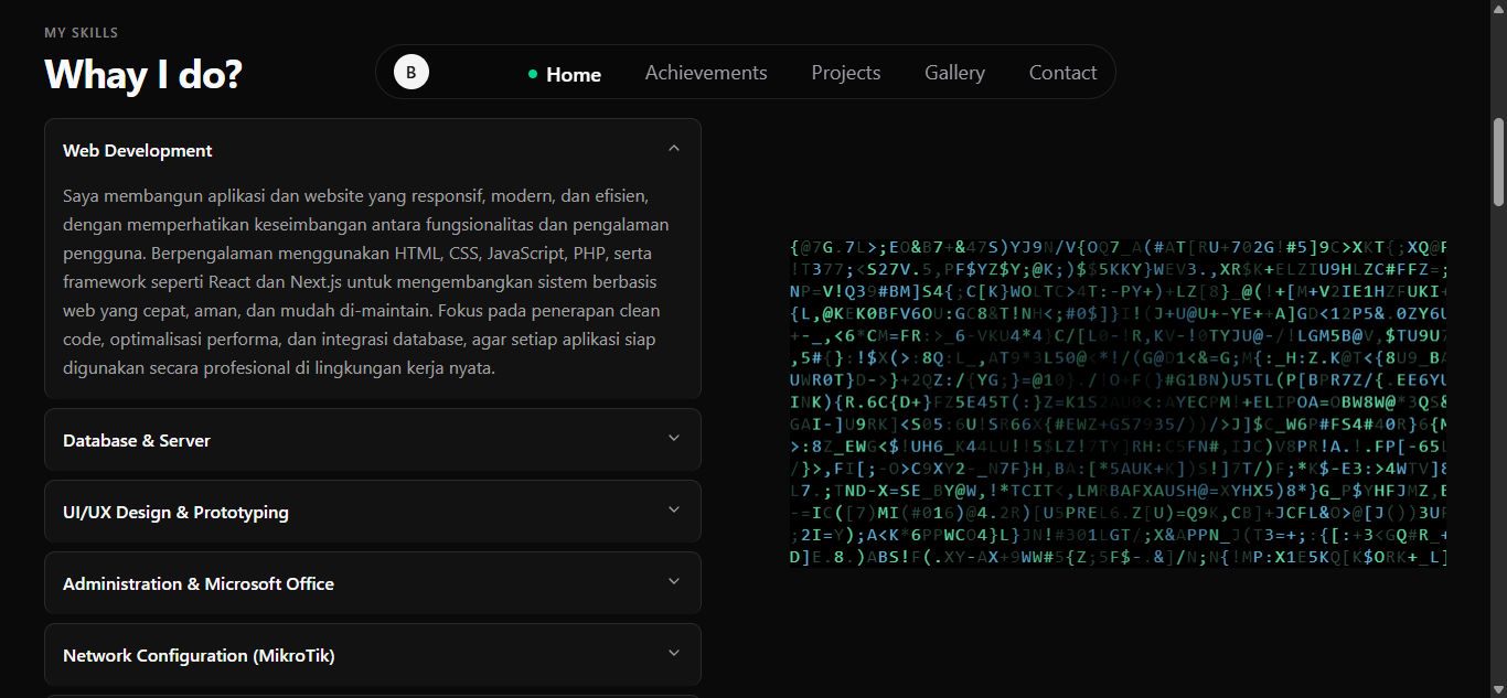 🌐 Bambang Harsono — A Modern Portfolio for a Full Stack Web Developer - Image 2
