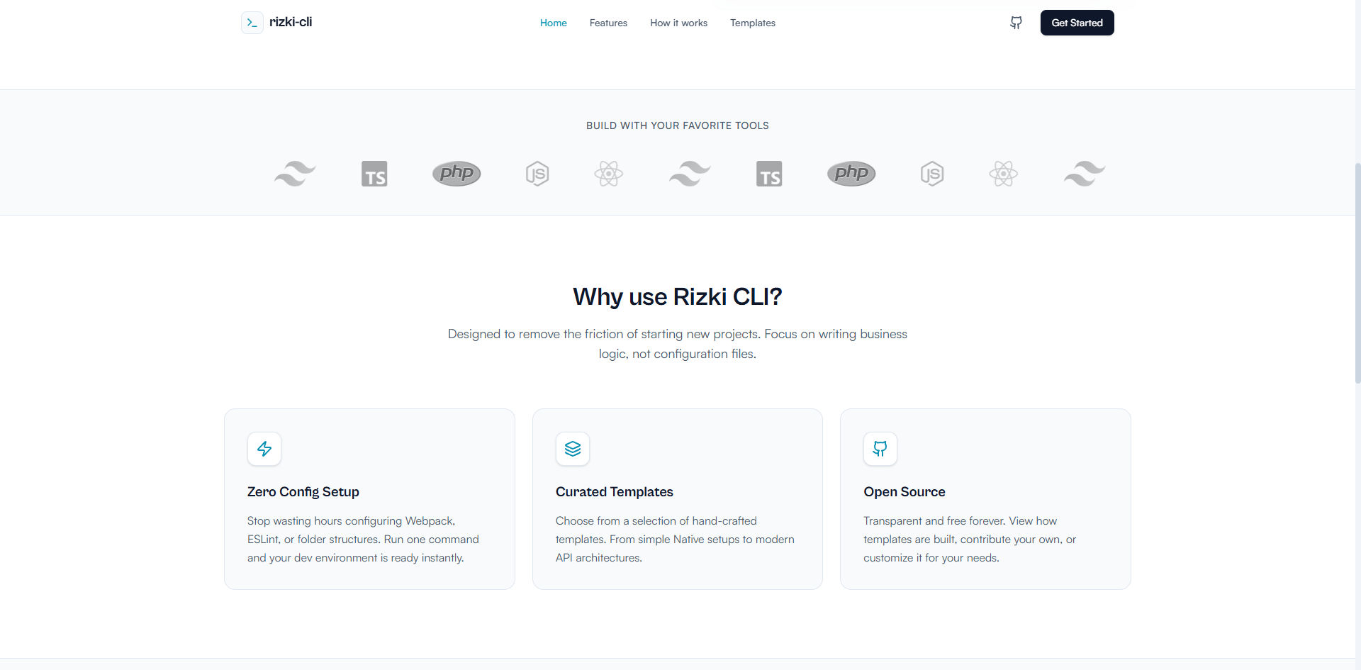 🚀 Rizki CLI — Buat Project Baru dalam Satu Perintah - Image 2