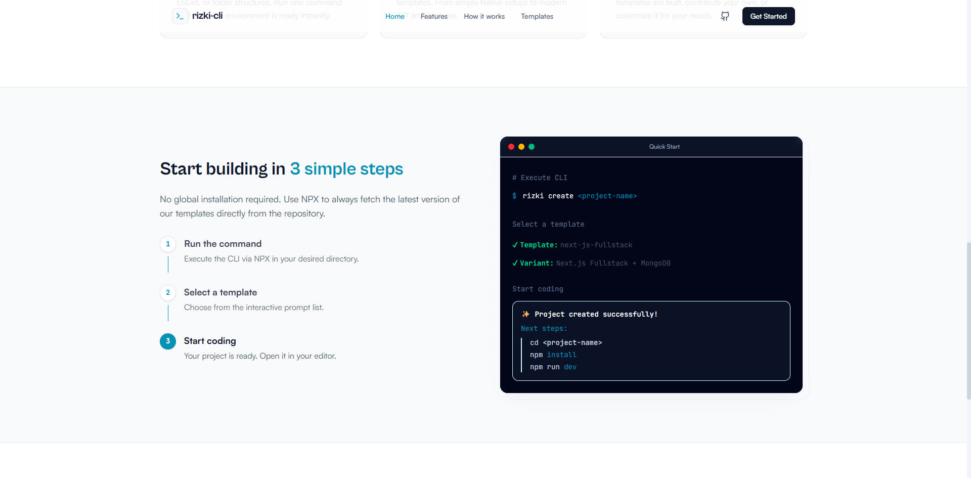 🚀 Rizki CLI — Buat Project Baru dalam Satu Perintah - Image 3