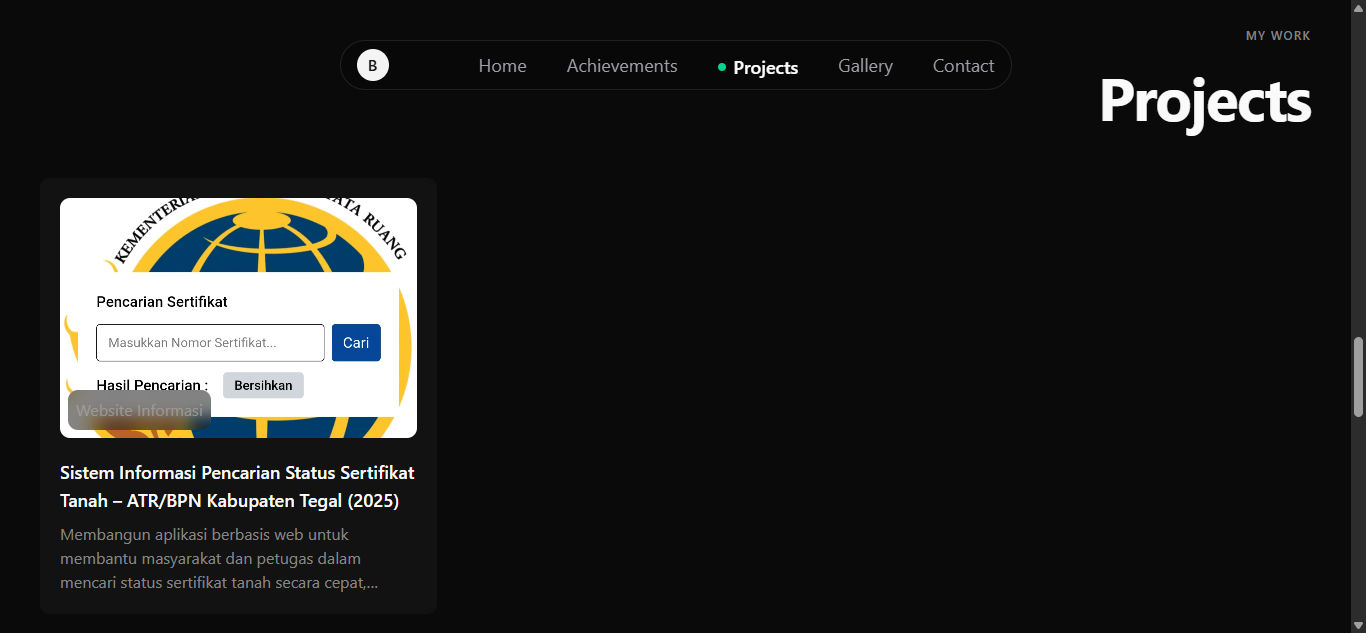 🌐 Bambang Harsono — A Modern Portfolio for a Full Stack Web Developer - Image 4