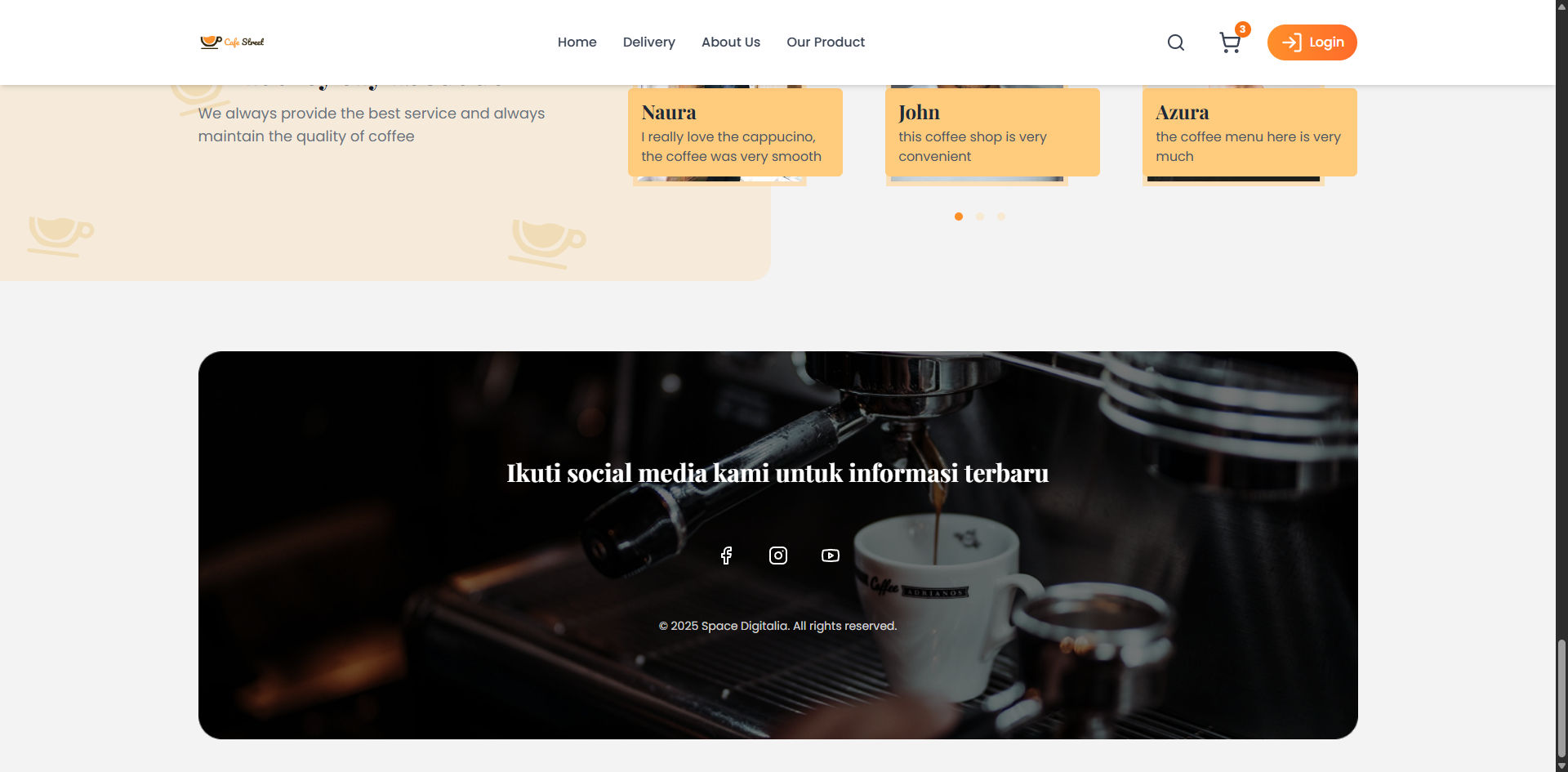 ☕ Coffee Street – Landing Page + CMS - Image 7