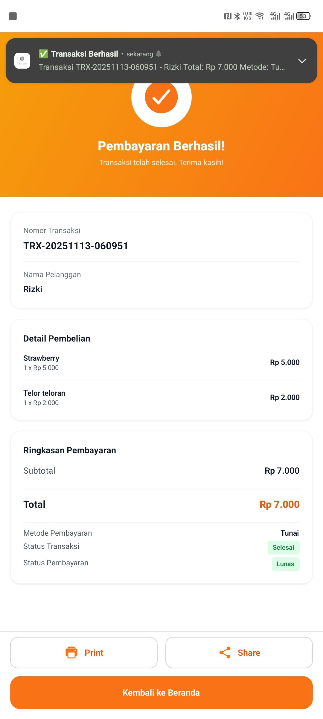 POS Food & Drinks — Aplikasi Kasir untuk Usaha Kuliner - Image 5