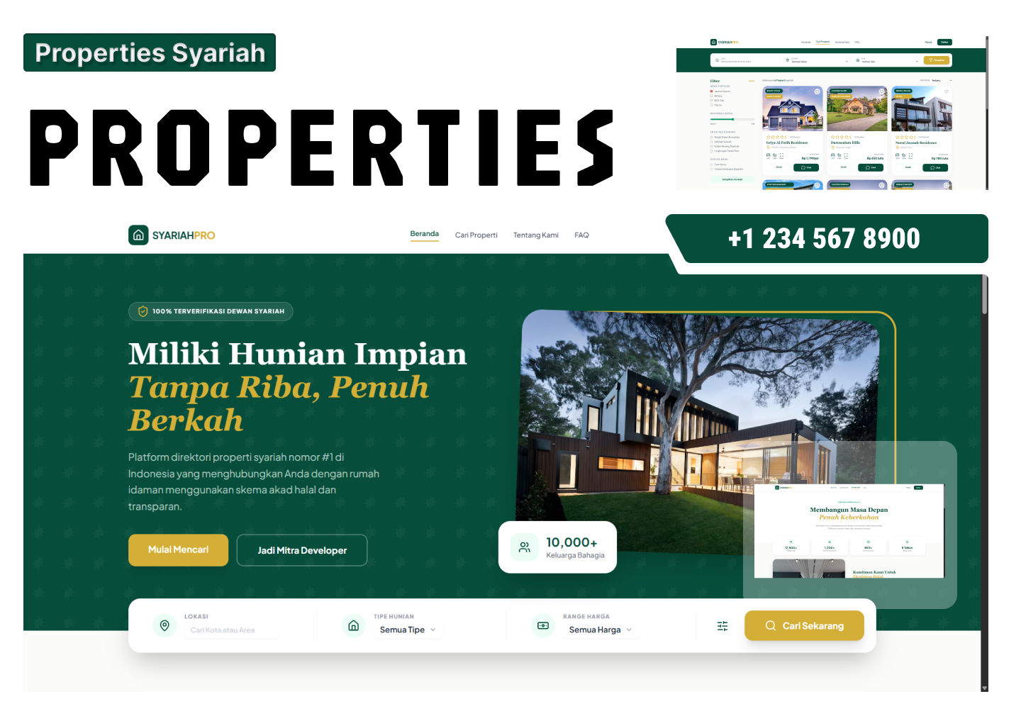 Miliki Hunian Impian Tanpa Riba, Penuh Keberkahan