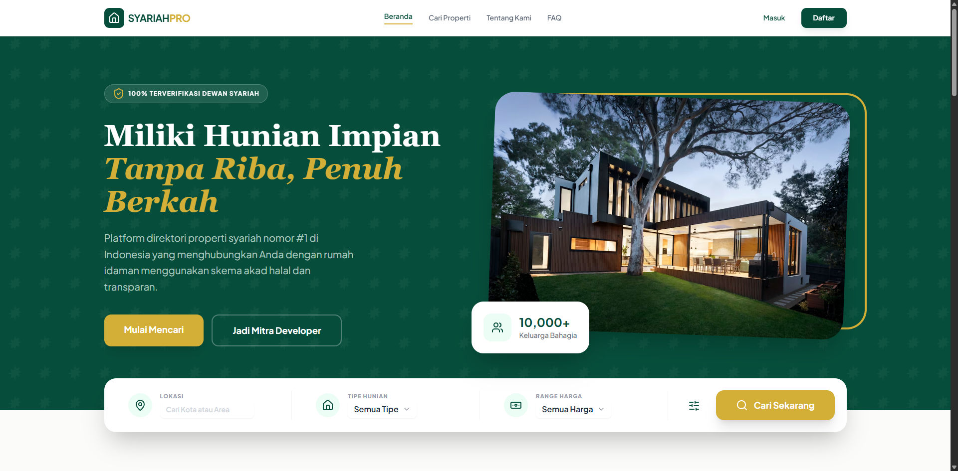 Miliki Hunian Impian Tanpa Riba, Penuh Keberkahan - Image 1