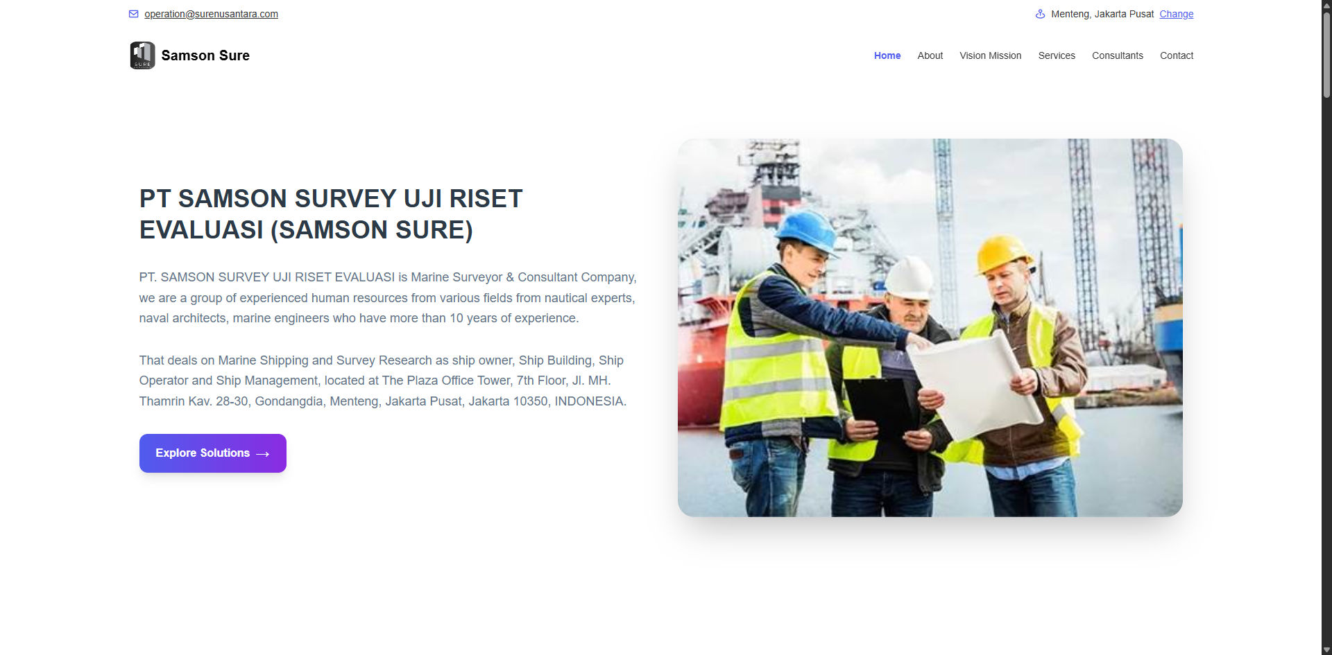 PT. Samson Survey Uji Riset Evaluasi (SamsonSure) - Image 1