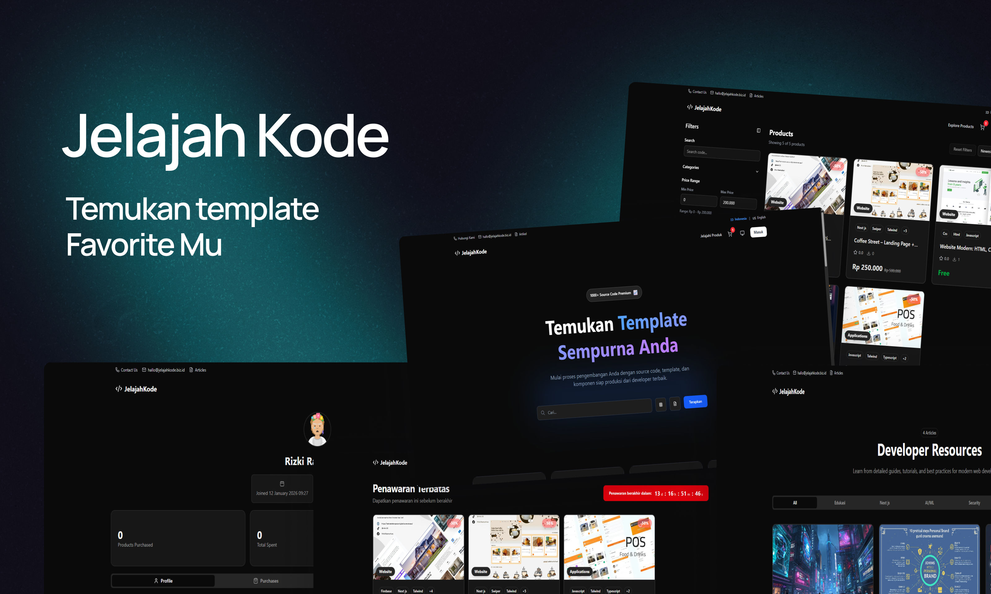 Kodera — Platform Marketplace Template & Source Code Modern