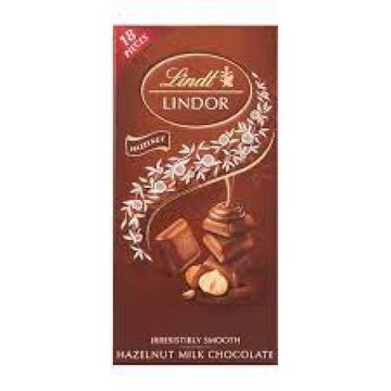 Lindt Hazelnut Chocolate Slab - 100g