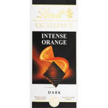 Lindt Dark orange Chocolate Slab - 100g