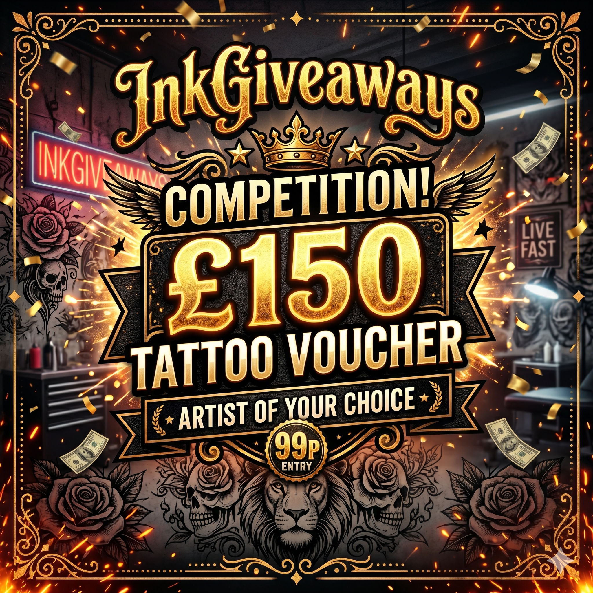 £150 Tattoo Voucher