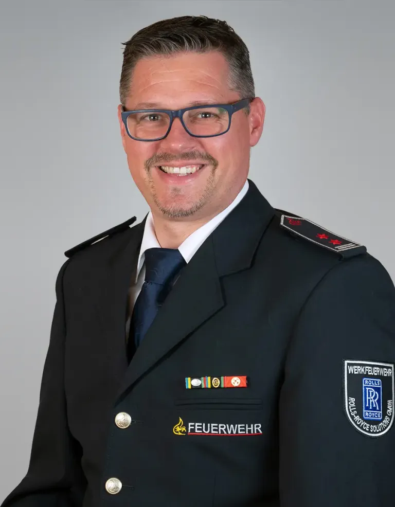 Ste­fan Drach Vertreter Werkfeuerwehren - WF Rolls Royce Power Systems
