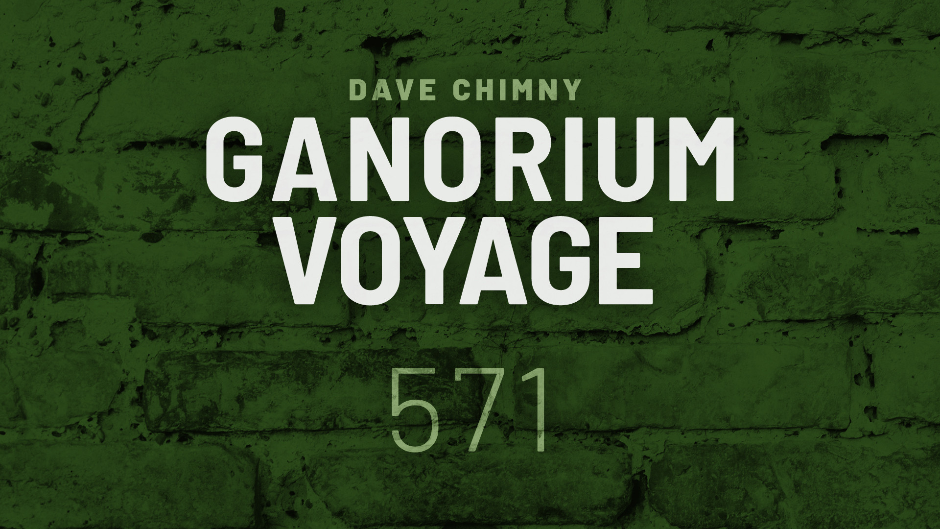 Dave Chimny – Ganorium Voyage, Teaser 571