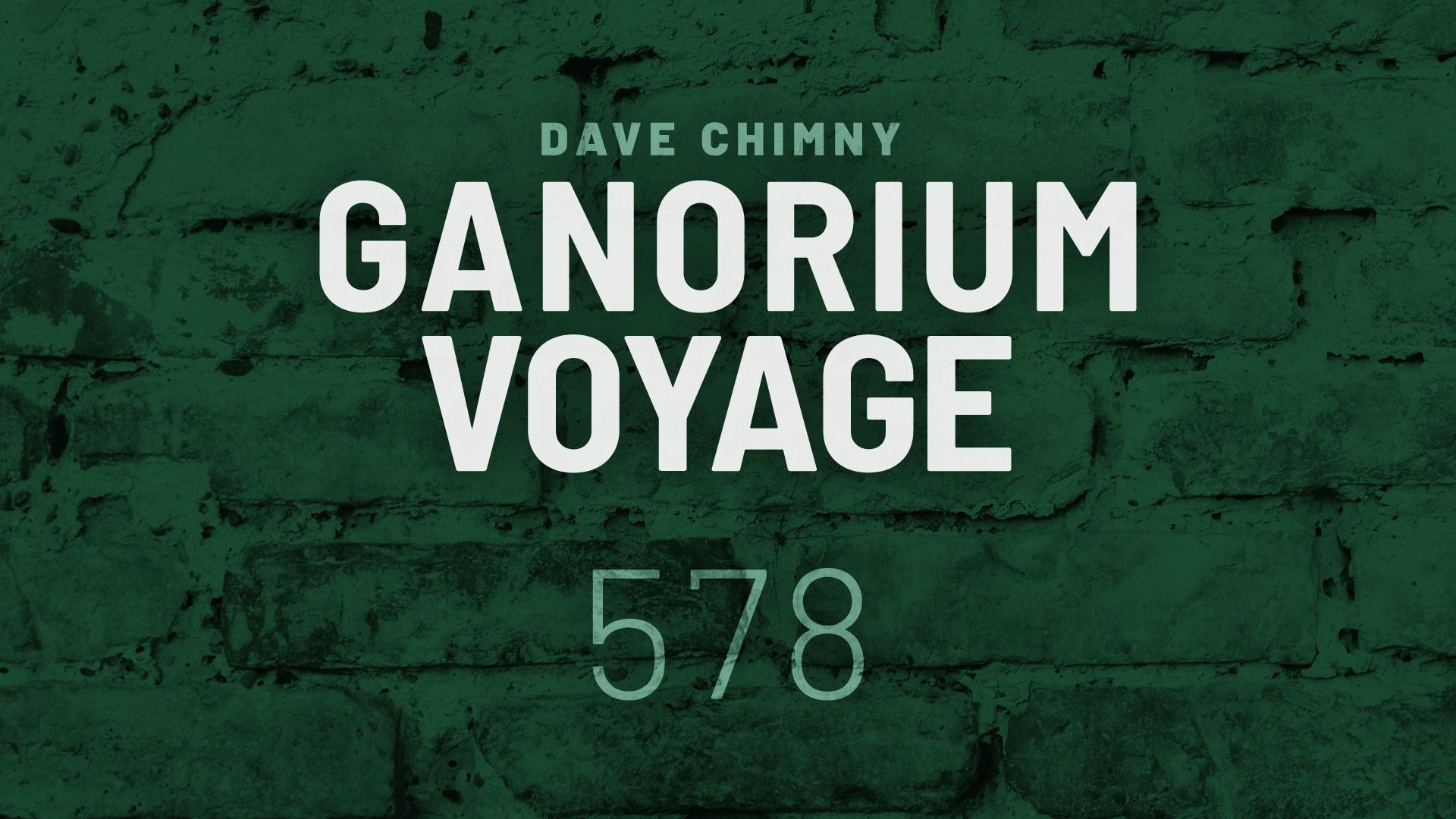 Dave Chimny – Ganorium Voyage, Teaser 578