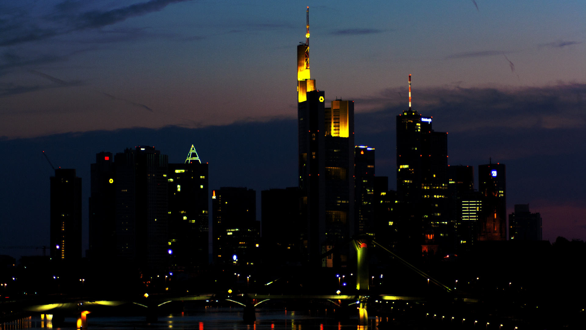 Frankfurt am Abend