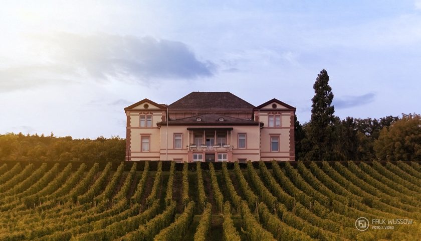 Villa mit Rheinblick