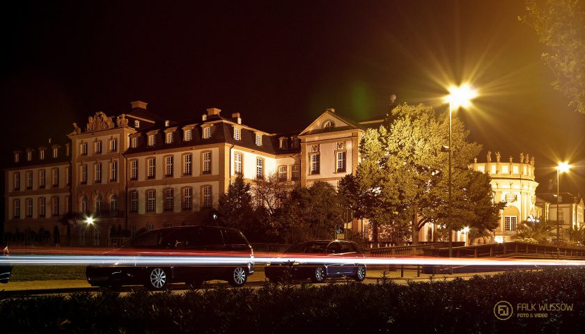 Schloss-Strich ziehen