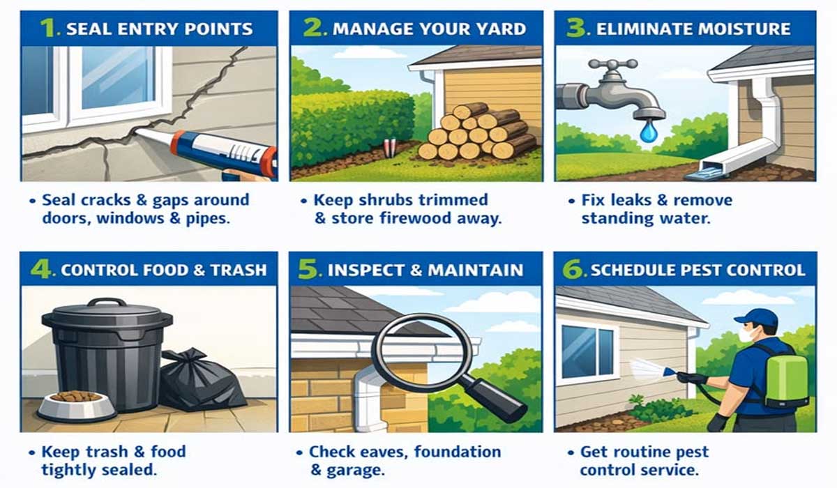 Sealing Entry Points and Home Maintenance 