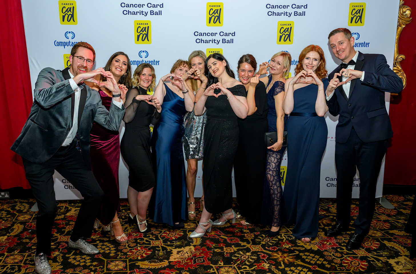 8 Million Stories team at Cancer Card Ball 2024
