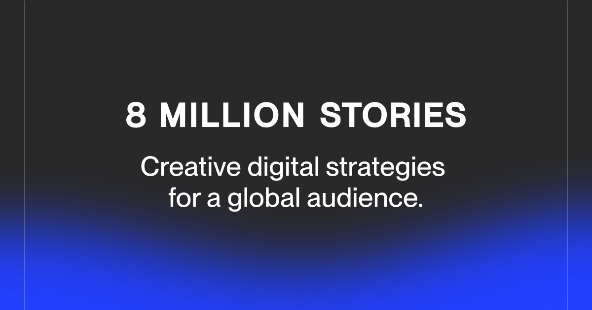 8 Million Stories logo