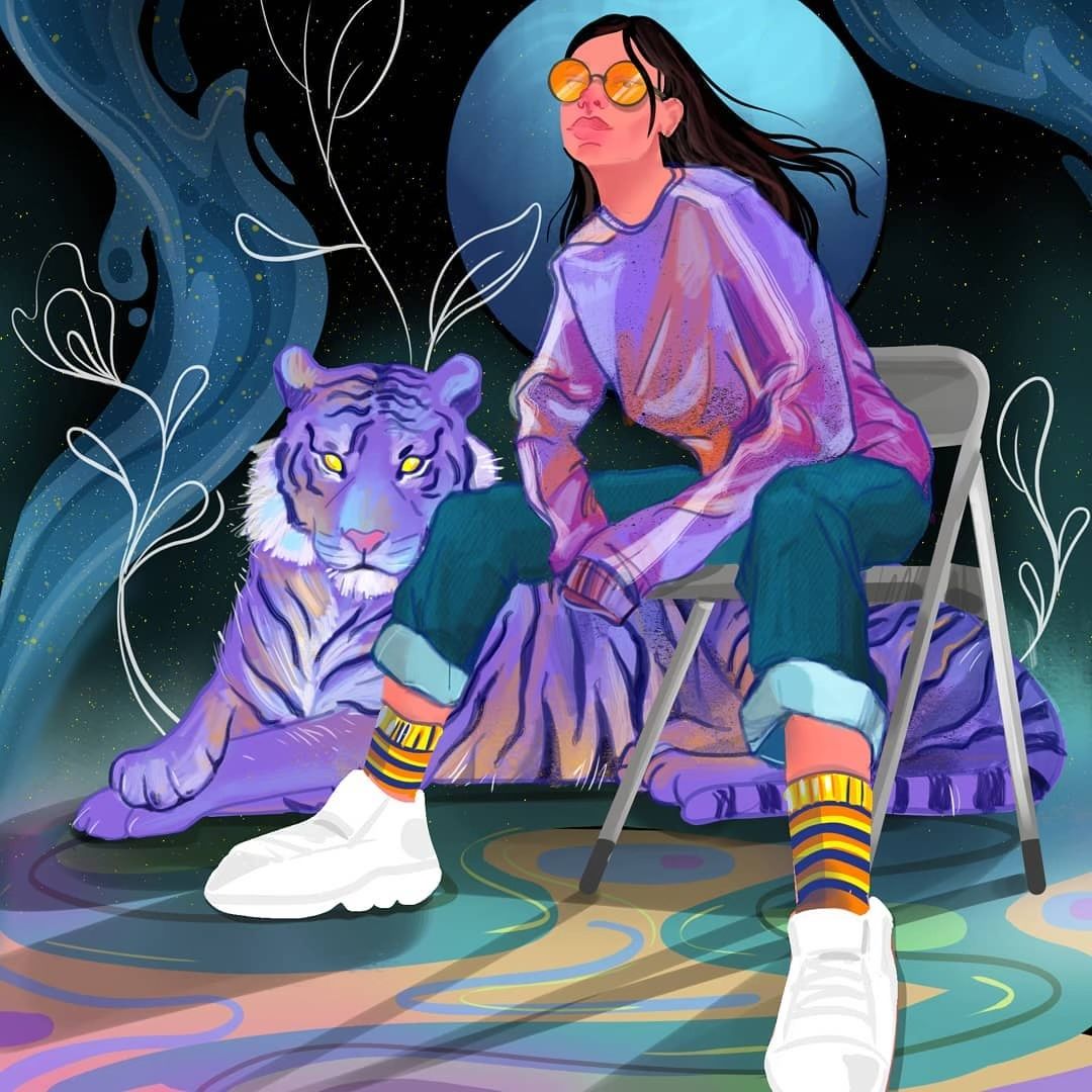 Purple Tiger