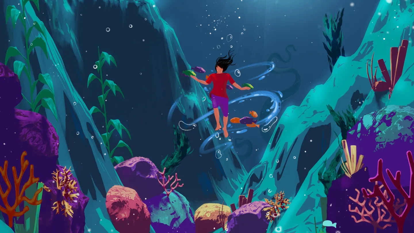 Underwater