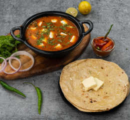 Paneer Masala & Chapati Combo-Railofy