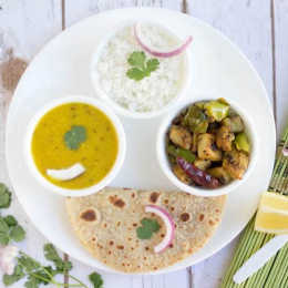 Regular Thali ( Like Home Food )-Railofy