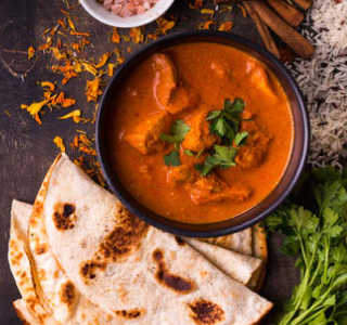 Butter Chicken Roti Combo-Railofy