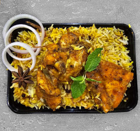 Chicken Dum Biryani Mini-500 Ml-Railofy