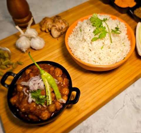 AMRITSARI Chole rice combo-Railofy