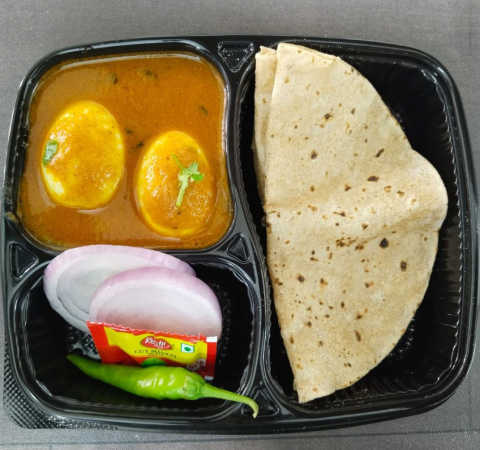 Egg Curry & Roti Combo-Railofy