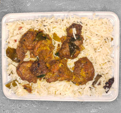 Mutton Pulao ( Serves 1 )-Railofy