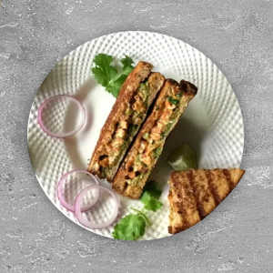 Paneer Tikka Sandwich-Railofy