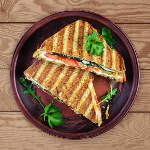 Veg Grilled Sandwich-Railofy