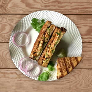Veg Grilled Sandwich-Railofy