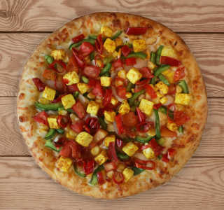 Paneer Overloaded Pizza (6 inches)-Railofy