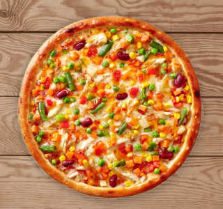 Veg. Supreme Pizza ( Regular - 7 inches )-Railofy